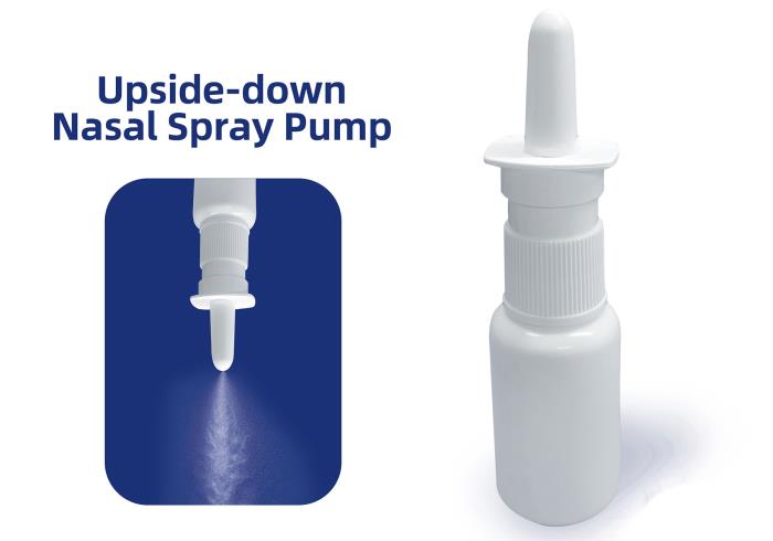 Upside-Down Pharmaceutical Spray Pump Systems